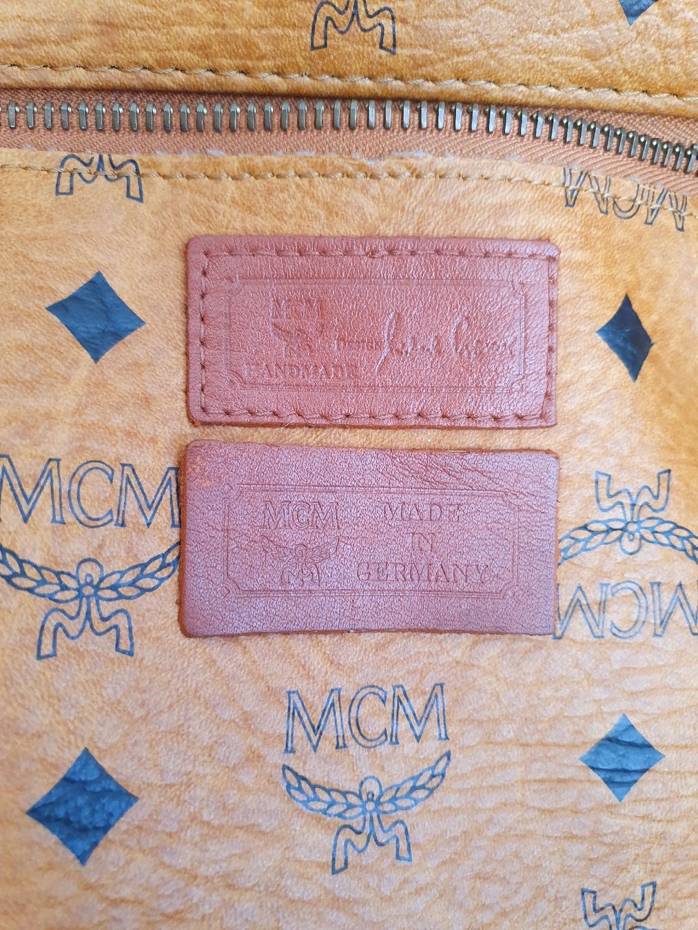 Mcm Taschen für Damen: MCM Schultertasche Cognac Canvas  – Gebraucht aus Niederteufen von Mira_72 7