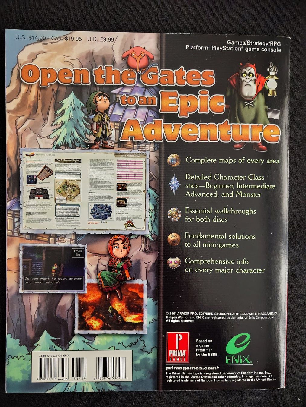 Jeux: Dragon Warrior 7 Official Strategy Guide – D'occasion à Schachen LU par retrogamer 1