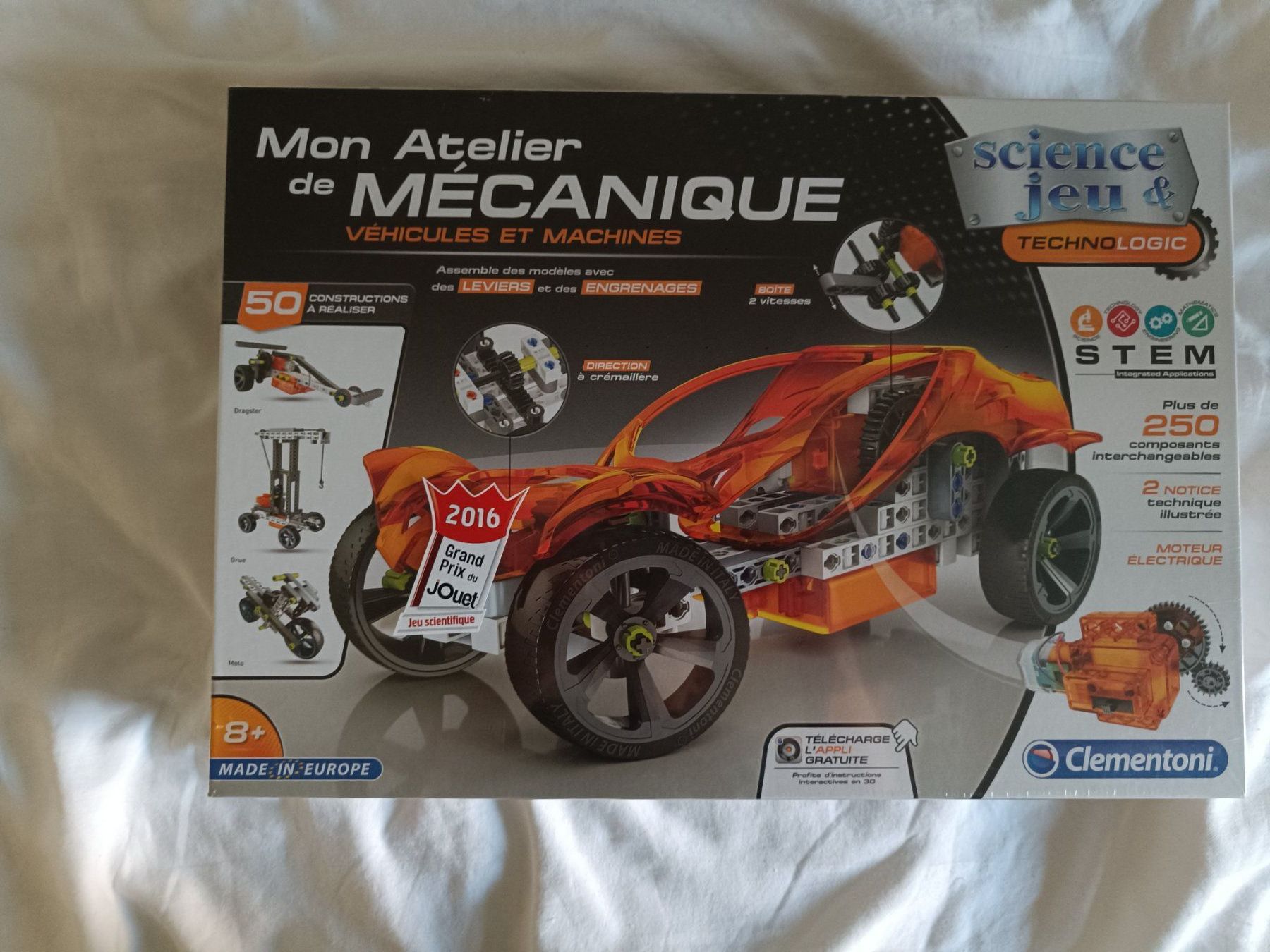 Kit di costruzioni: Clementoni Bausatz Mon Atelier de Mecanique 2 Stk. – Nuovo e nell'imballaggio originale da Allschwil venduto da kir_7mf5 1
