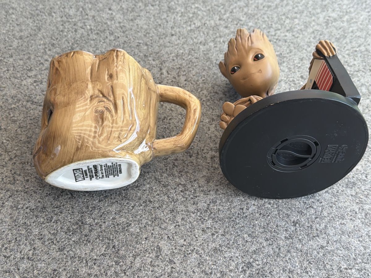 Salvadanai: Groot Marvel Keramik Tasse und Spardose Kunstoff  – Usato da Deitingen venduto da Himhip 1