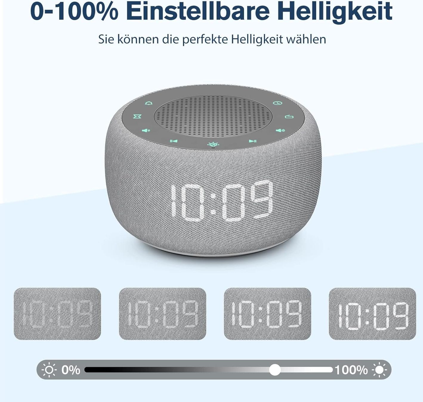 Sveglie: Digitaler Radiowecker Grau – Nuovo e nell'imballaggio originale da Nuglar venduto da SaleRitter 5