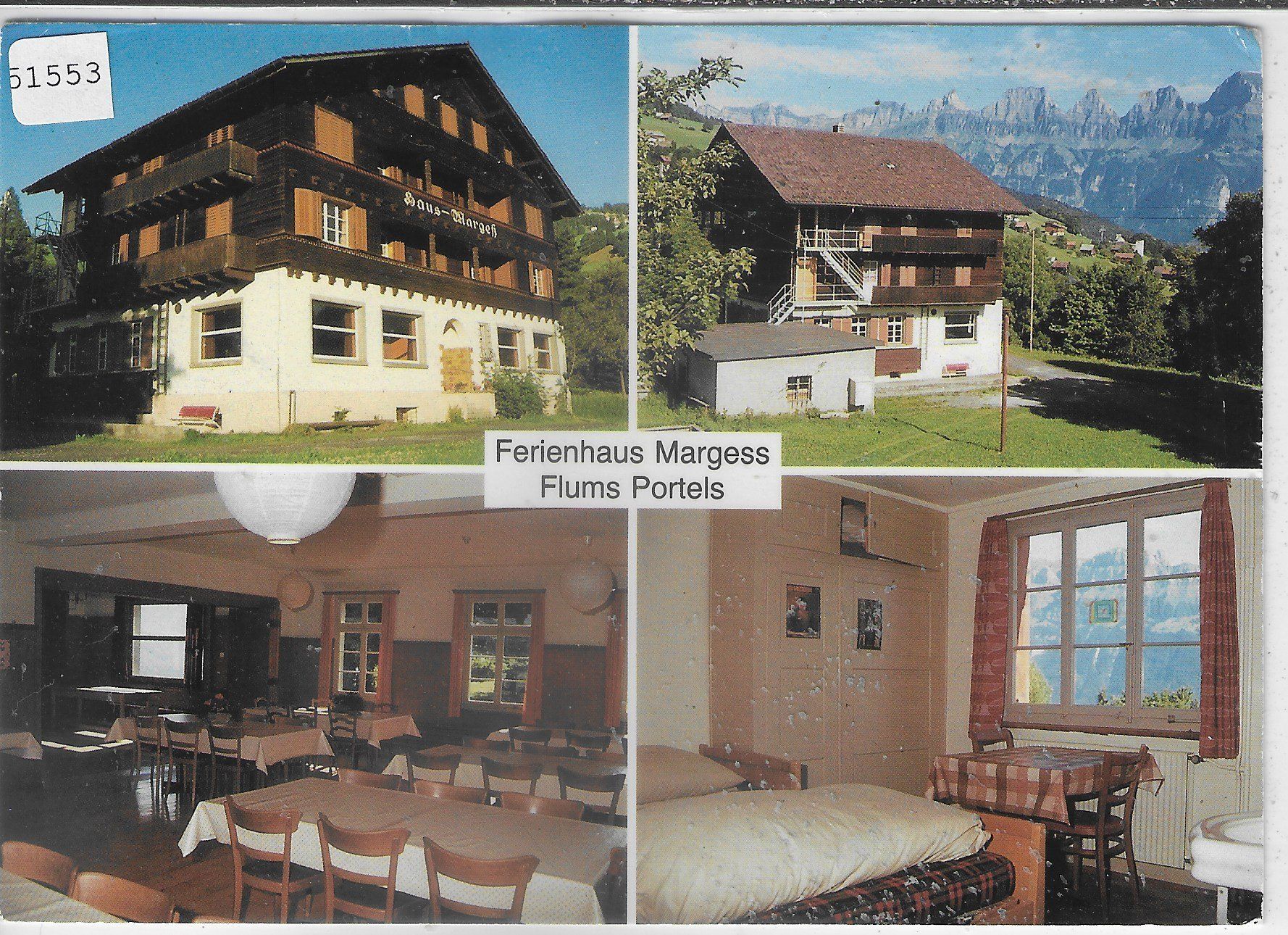 Ansichtskarten: Ferienhaus margess - Flums Portels – Gebraucht aus Ettingen von Kartenplanet