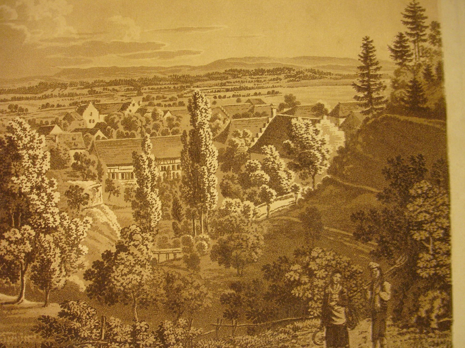 Stiche: FLAACH, AQUATINTA 1822 – Gebraucht aus Grüningen von Kartensammler 3