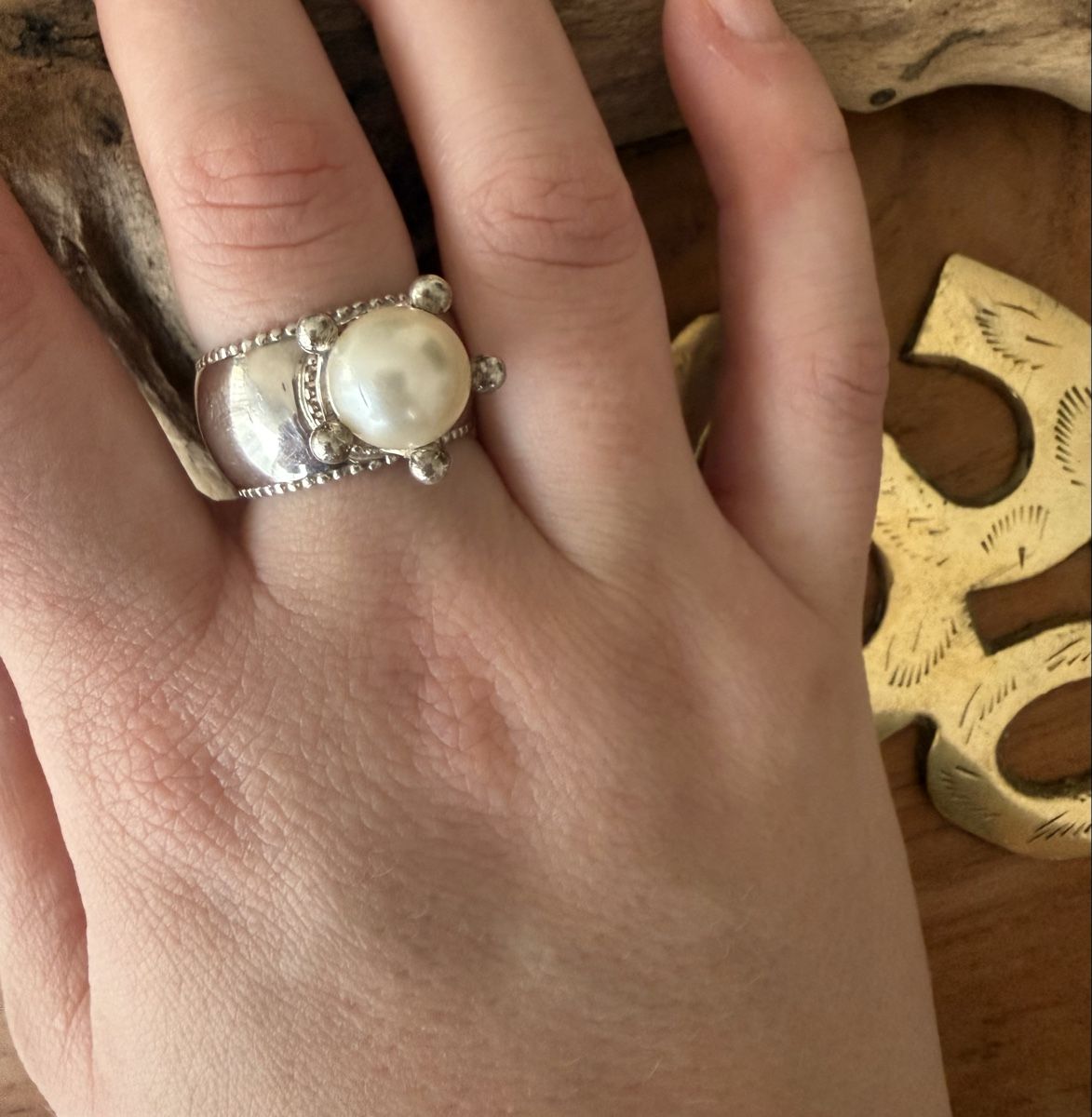 Ringe: Ring Perle Silber 925 – Neu (gemäss Beschreibung) aus Meilen von NHirs96 2
