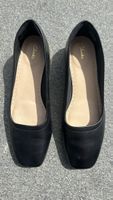 Clarks Damenschuhe, Schwarz, Ballerina