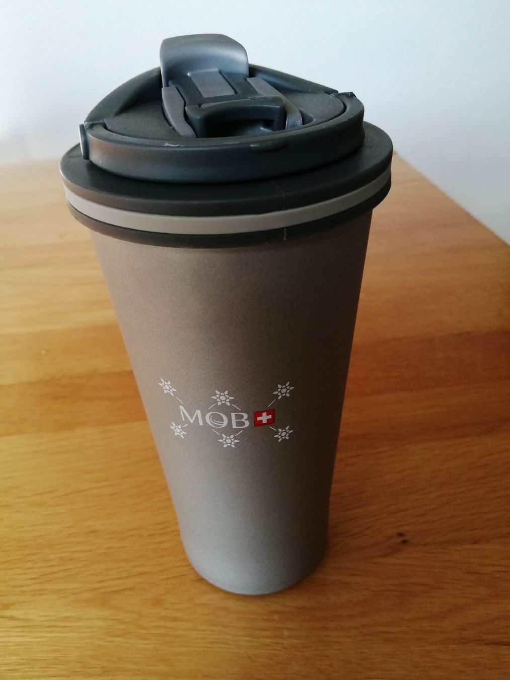 Borracce & Thermos: MOB Thermobecher Edelstahl Winter Wanderung NEU – Nuovo (secondo la descrizione) da Honau venduto da holunder3