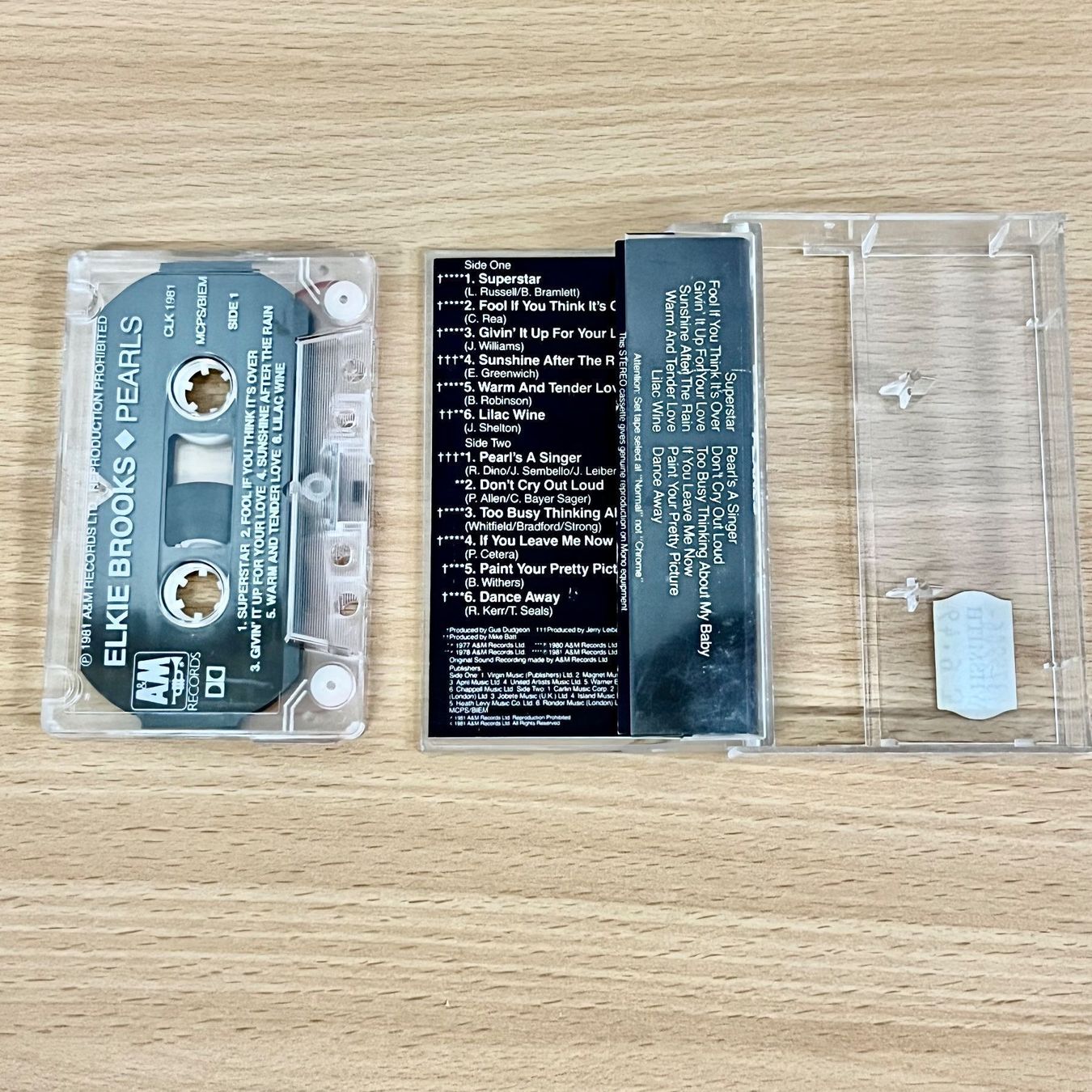 Kompaktkassetten: MC - Elkie Brooks - Pearls - Kassette – Gebraucht aus Amlikon-Bissegg von riestig 1