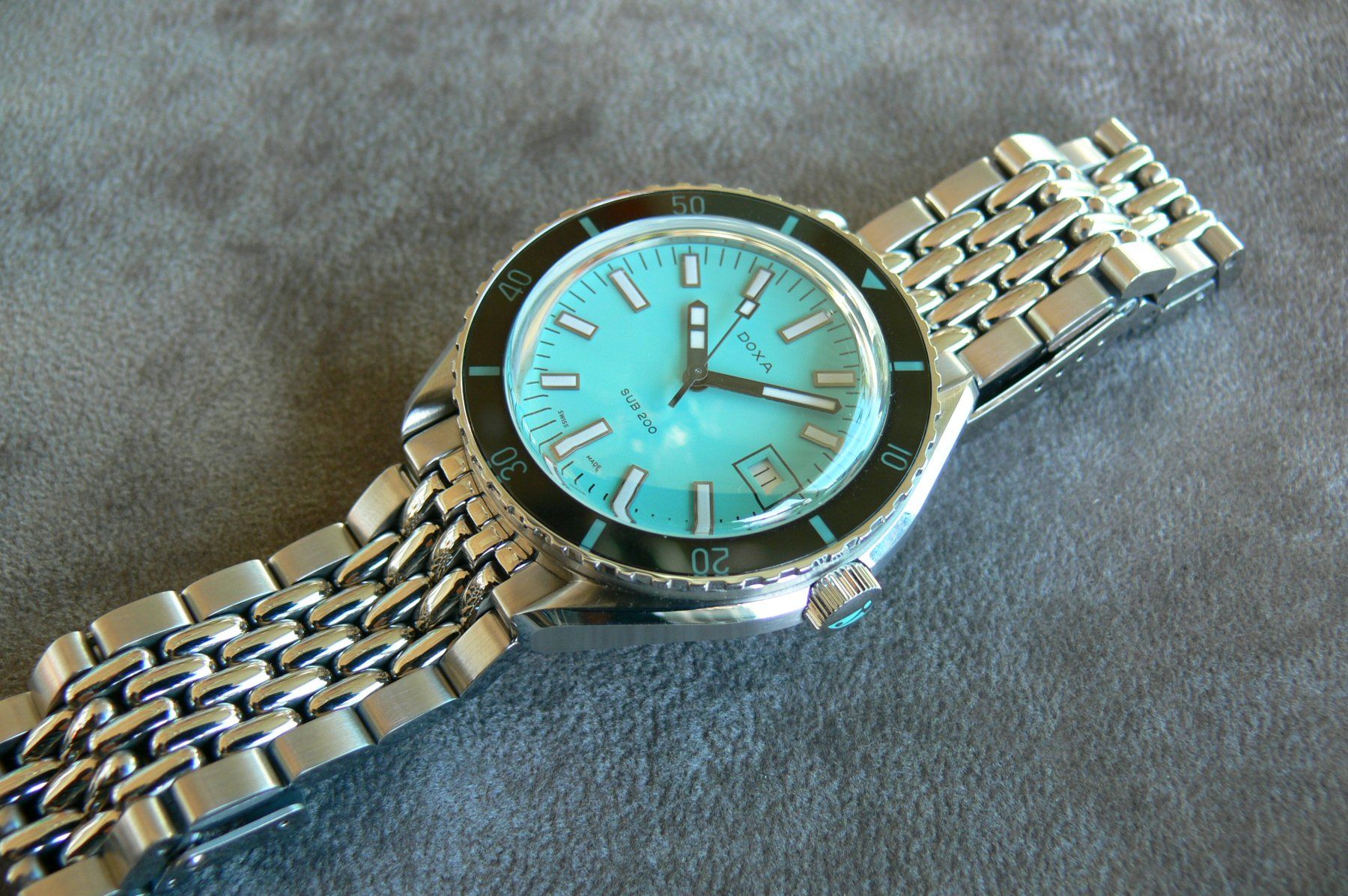 Doxa Orologi: DOXA Sub 200 Professional Diver Türkis Dial   799.10.241.10 – Nuovo e nell'imballaggio originale da Remigen venduto da Kelias 6