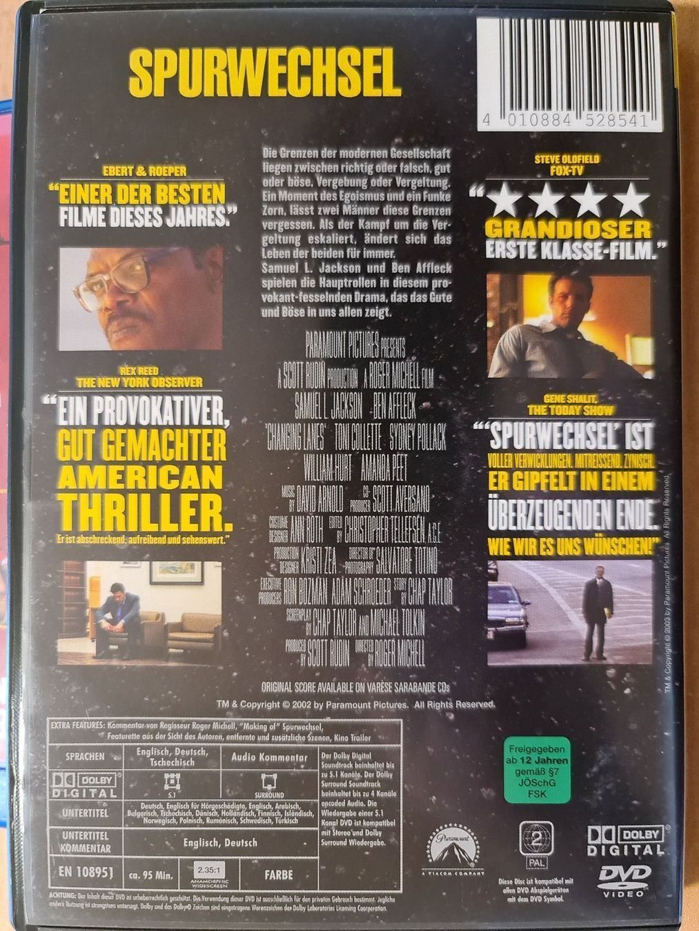 Tutti i DVDs: Spurwechsel – Usato da Dintikon venduto da Vexi 1