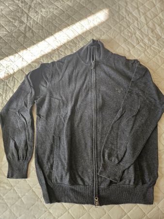 Herren Gant Pullover mit Reissverschluss Gr XL