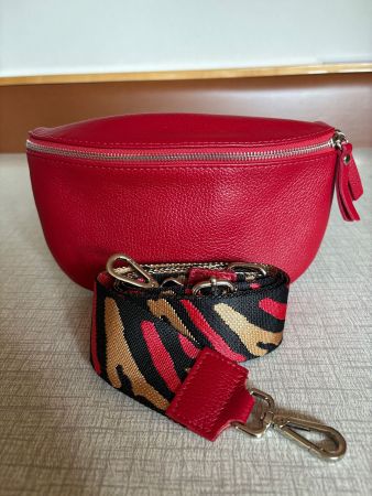 Bauch / Brusttasche echtes Leder