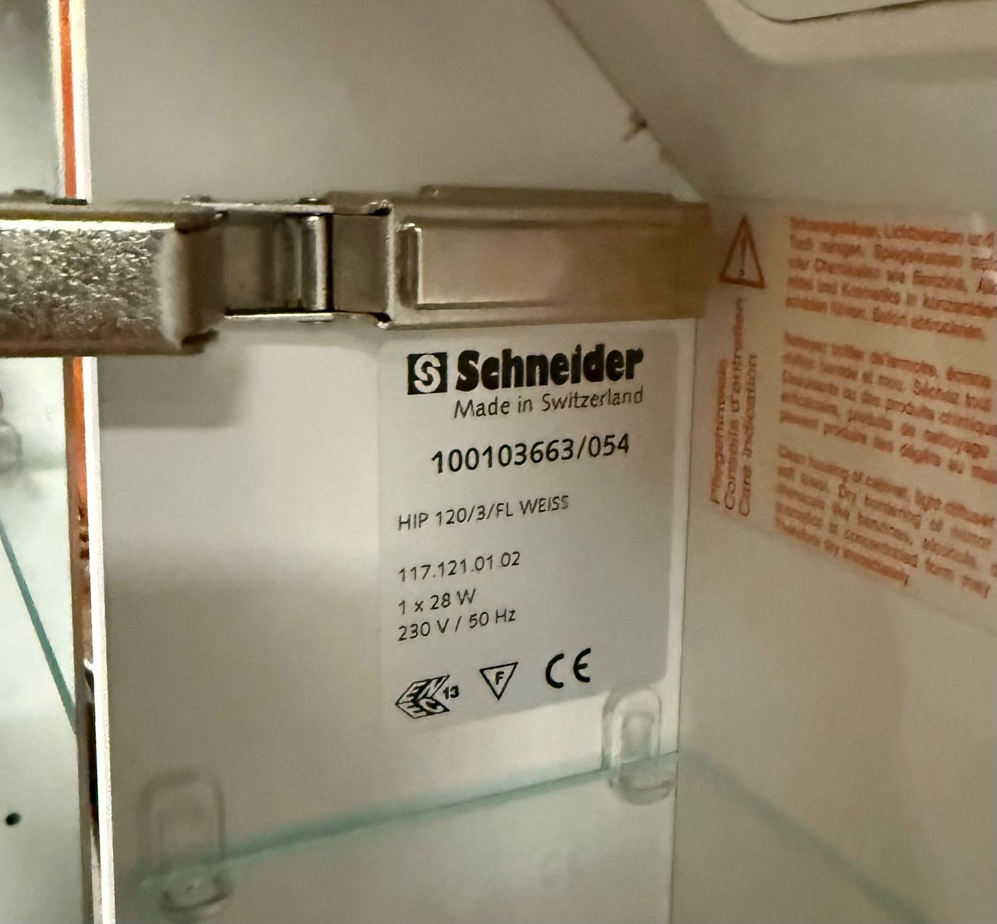 Schneider Spiegelschränke: Badezimmer- Spiegelschrank – Gebraucht aus Dietikon von Stef019 3