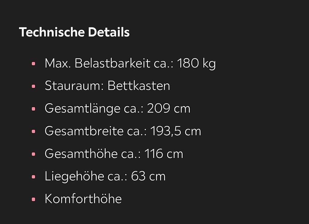 Letti: BOXSPRINGBETT – Usato da Schachen LU venduto da arc_7f8q 2