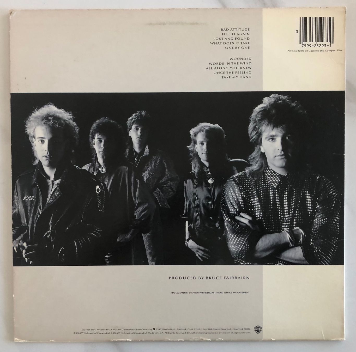 Vinyles: HONEYMOON SUITE - THE BIG PRIZE – D'occasion à Poliez-Pittet par Newtown-Records 1