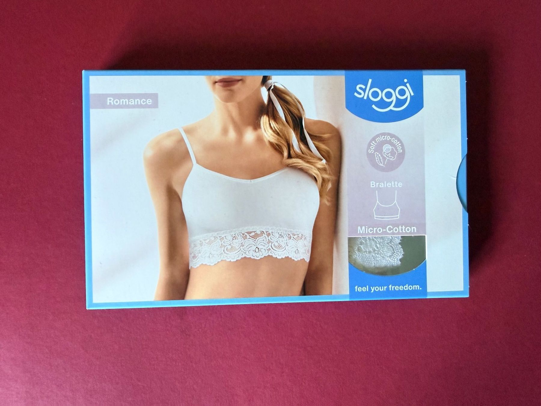 Sloggi Altra biancheria intima: SLOGGI, Bralette Romance, Grösse 46, Farbe Weiss – Nuovo e nell'imballaggio originale da Rudolfstetten venduto da gst_g7xl