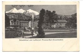 Alvaneu-Bad (GR) Schwefelbad und Luftkurort - 1928