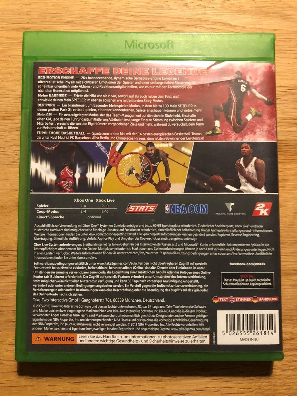 Microsoft Spiele: NBA 2K 14 für Xbox One – Gebraucht aus Kestenholz von Dickies09 1