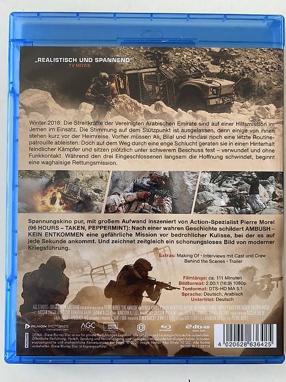 Tutti i DVDs: AMBUSH - Kein entkommen – Usato da Gasel venduto da Ntomate 1