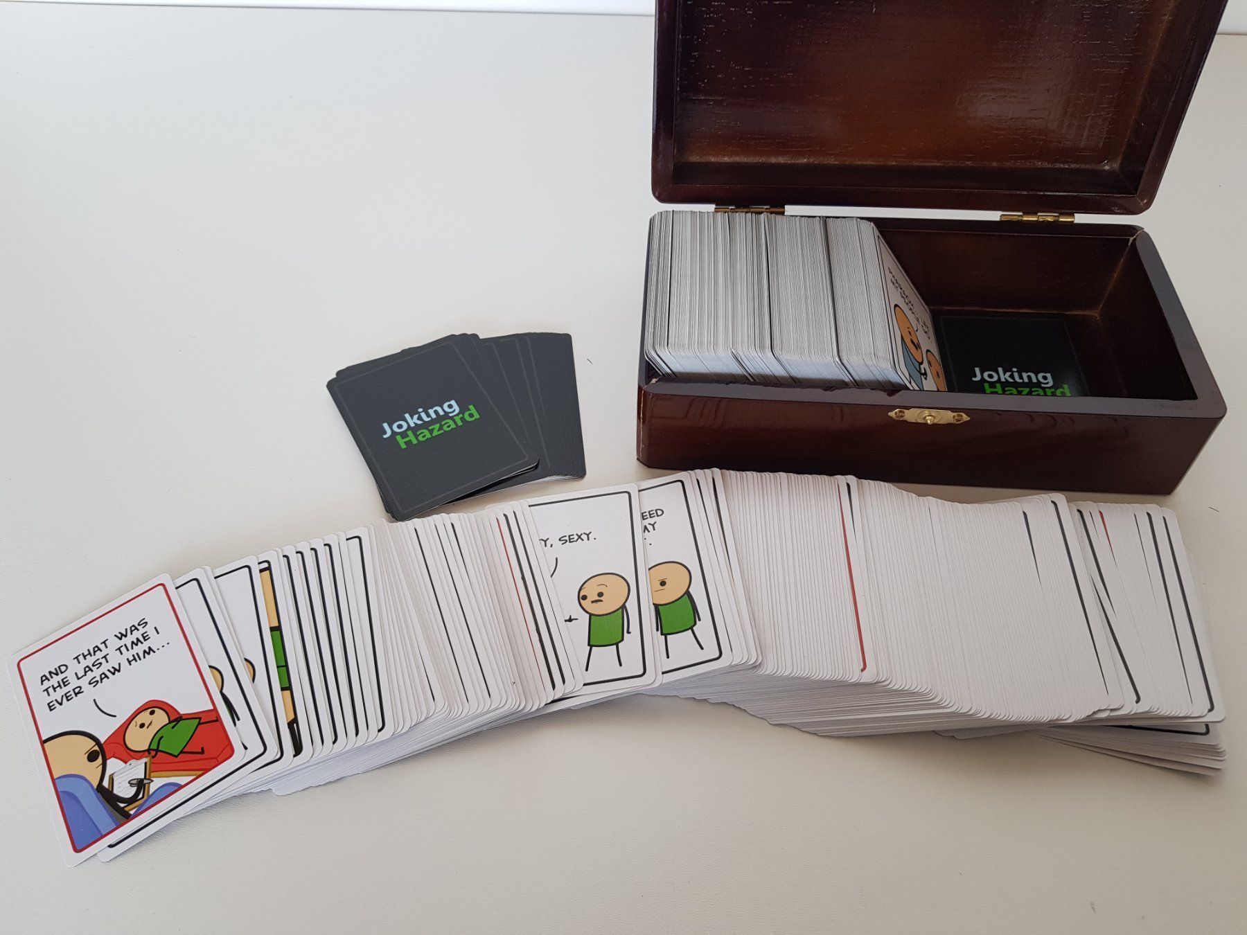 Jeux: Joking Hazard Kickstarter Signed Edition (mit Autogramm) – D'occasion à Bassersdorf par retrolab 7