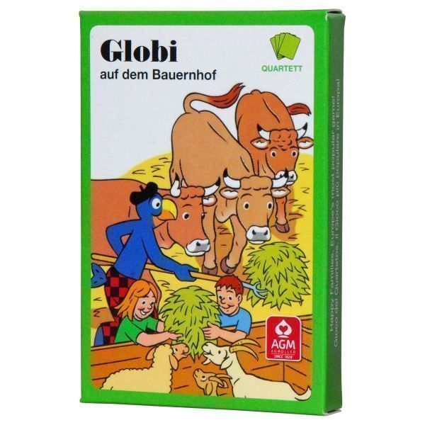 Spiele: Tolles Globi Quartett, Bauernhof, neu – Neu und originalverpackt aus Turbenthal von TopToys