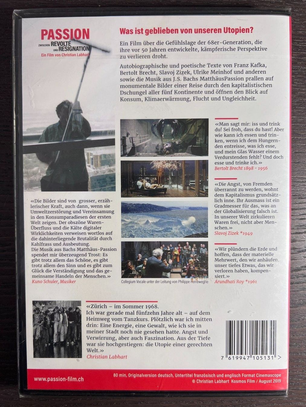 Alle DVDs: Passion - Zwischen Revolte und Resignation – Neu und originalverpackt aus Zürich von FilmFreunde 1
