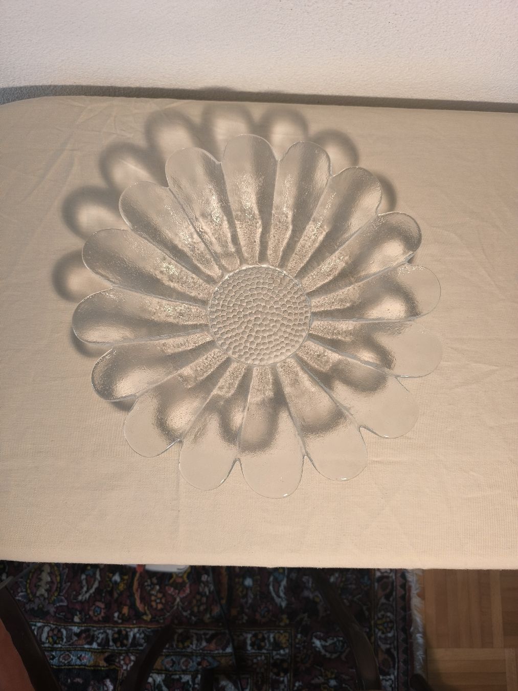Bicchieri: Glas Schale Blume 33cm  – Usato da Zürich venduto da cashcash 4