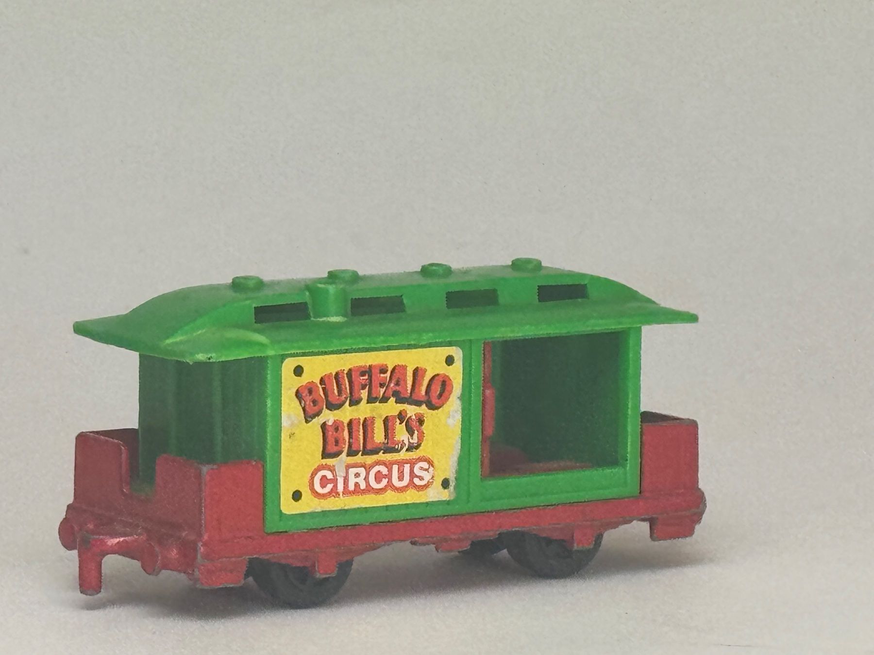 Modellini di ferrovie: GB- Corgi Bahnwagen US Modell – Usato da Elm venduto da Wikmtz