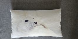 Kissen mit süsser Robbe