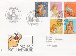 Pro Juventute 1987 FDC