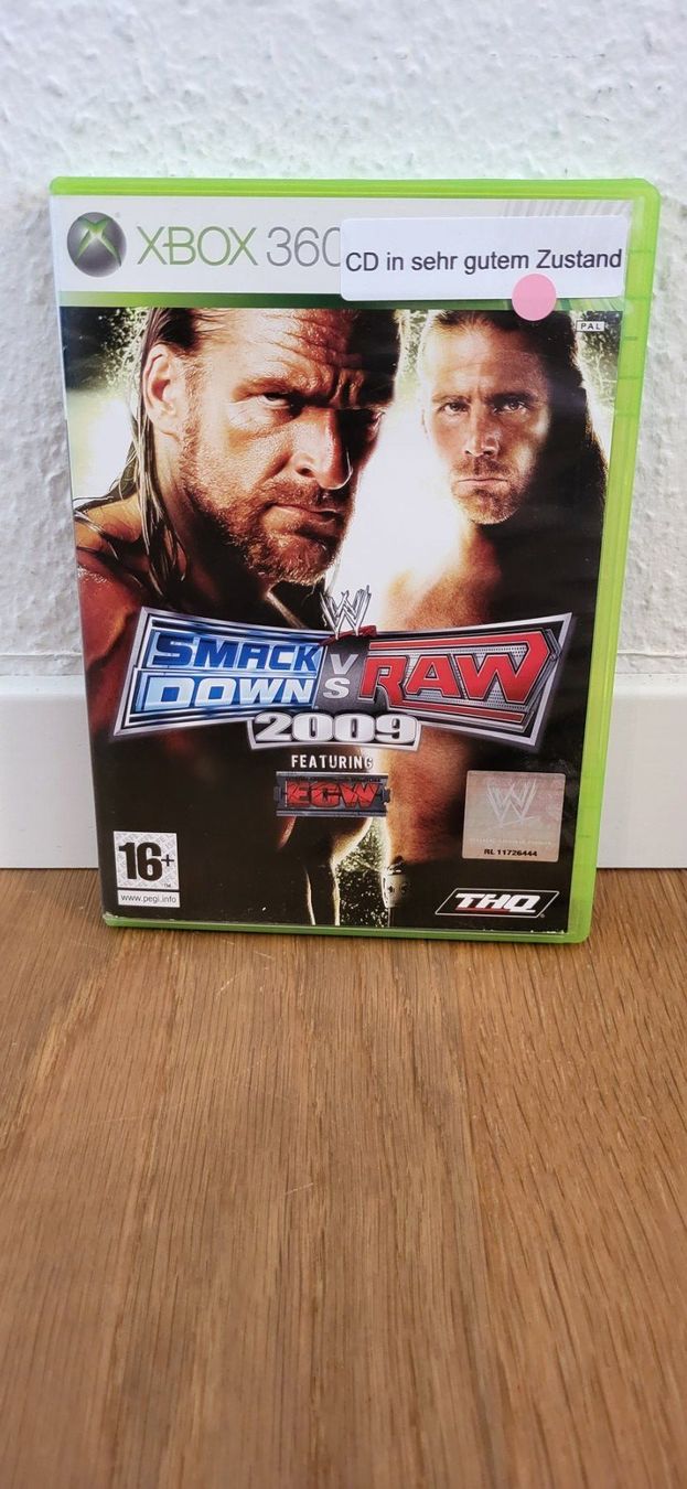 Microsoft Giochi: Xbox 360 - Smack Down vs Raw 2009 – Usato da Münsingen venduto da DigitaleSpielecke