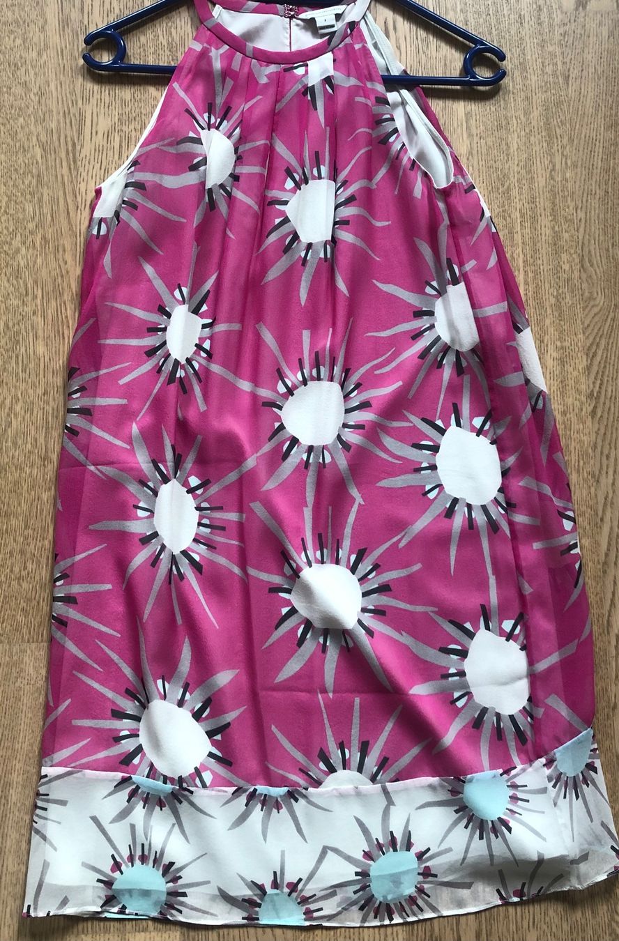 Diane von Furstenberg Kleider: Sommerkleid Pink Neckholder DVF Gr. 2 – Gebraucht aus Bonstetten von Audreystyle 1