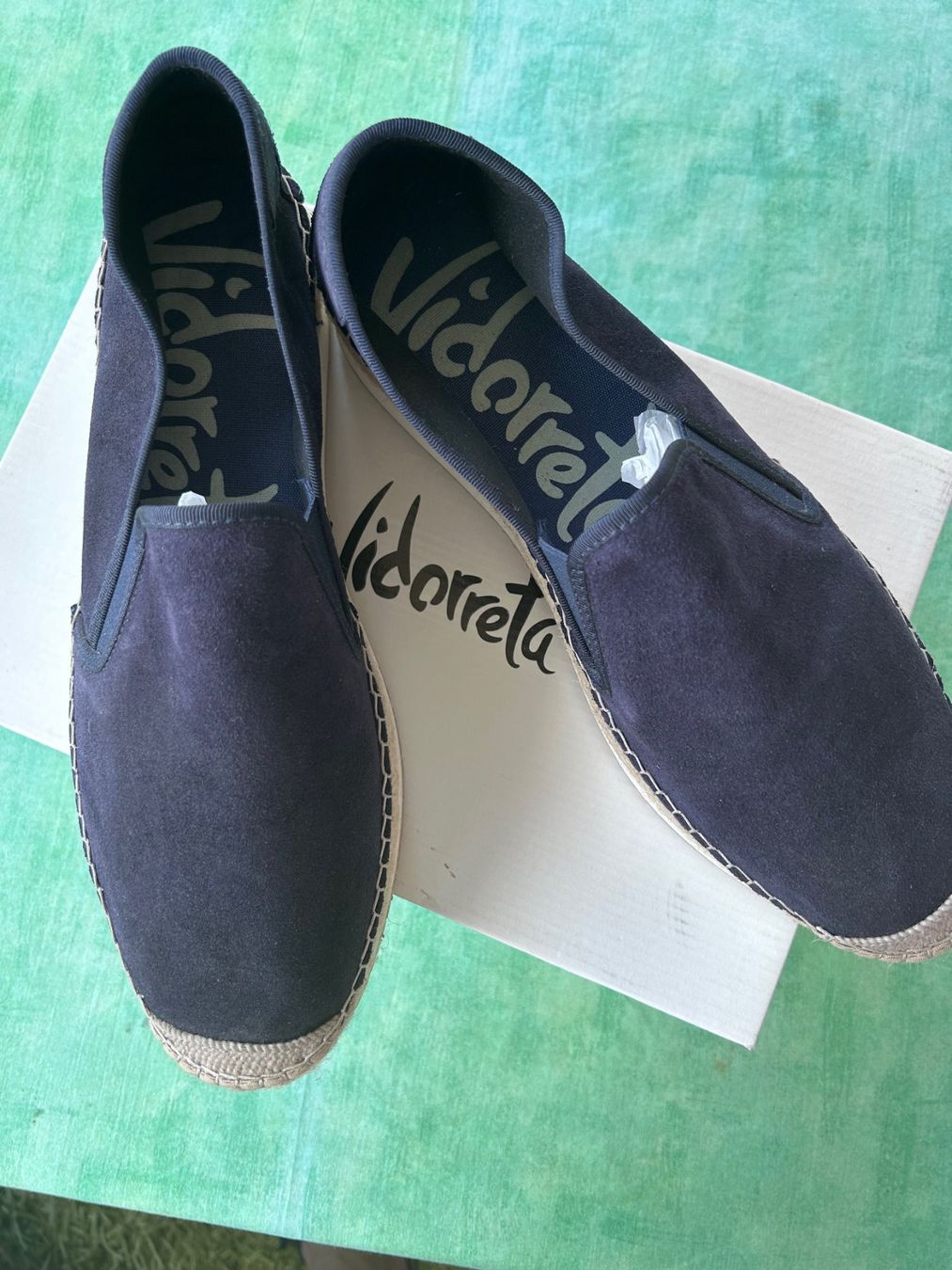 Scarpe da uomo: Sommerschuhe - Espadrilles der Marke Vidorreta – Nuovo e nell'imballaggio originale da Gossau ZH venduto da azz_y8q8