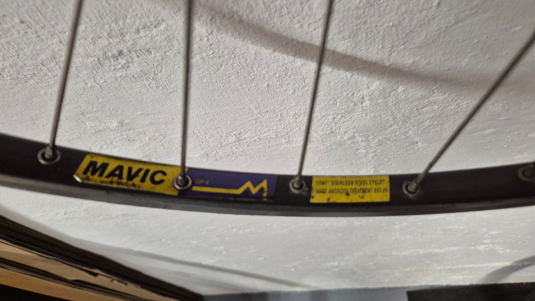 Mavic Pneumatici & Ruote complete: Vintage Collé Rennvelo Hinterrad – Usato da Pratteln venduto da Igeli55 1