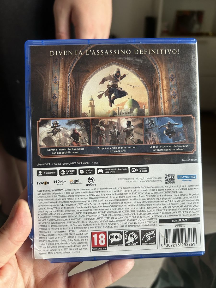 Spiele: Assassin's Creed Mirage PS5 gioco  – Gebraucht aus Bodio TI von mel_6pmm 1