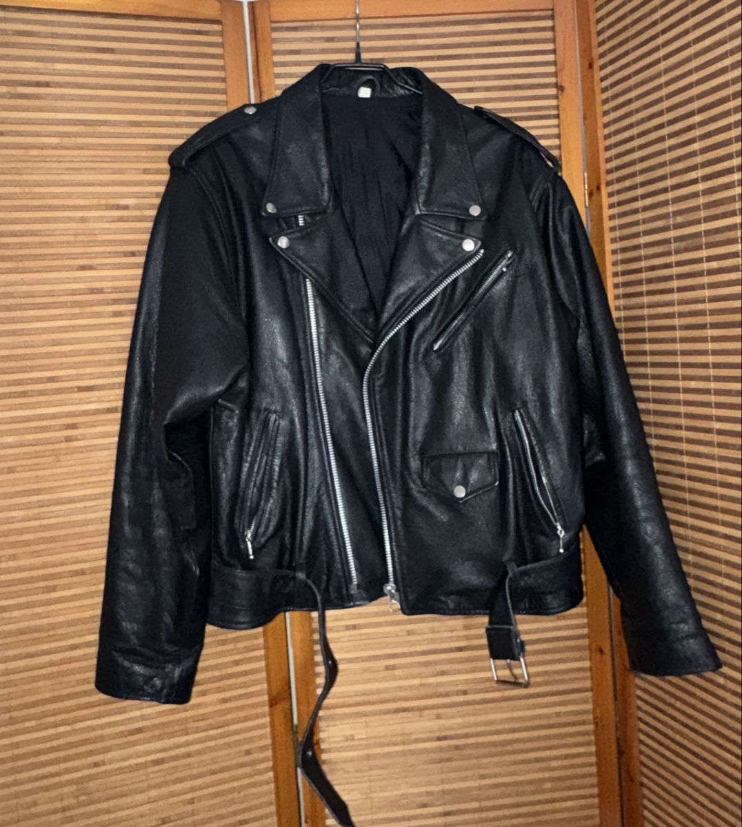 Jacken: Echtlederjacke Herren /Bikerjacke, M – Gebraucht aus Gümligen von morticiaaddams 3