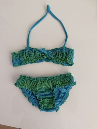 Bikini Calzedonia BY SEA Grösse 2 Jahre 2-teilig blau grün
