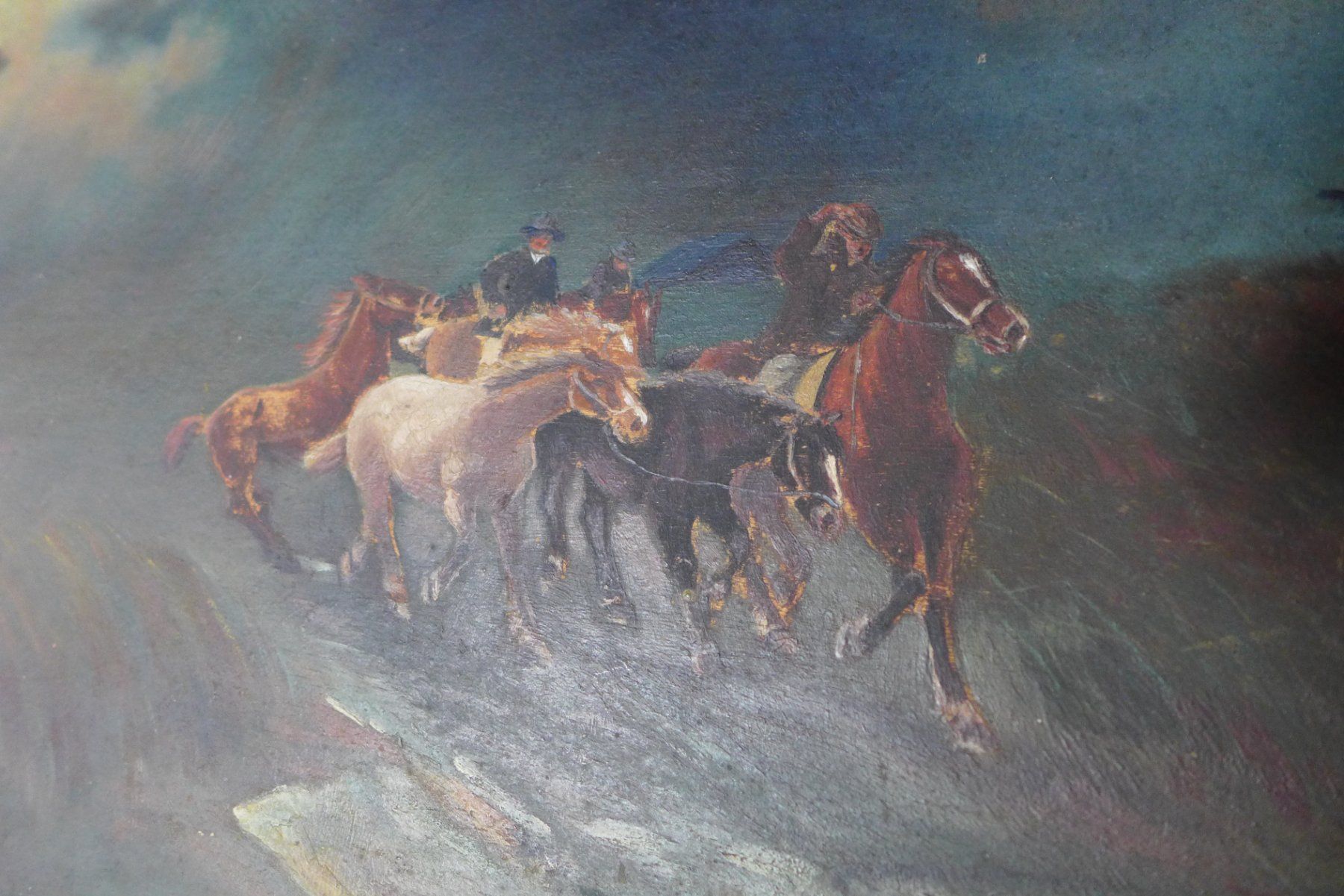 Gemälde: Tableau peinture sur bois – Gebraucht aus Bernex von qpdkvm 1