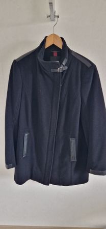 Gerry Weber Edition Wollmantel Gr. 42 Schwarz