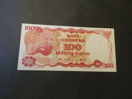 Indonesien, alter Geldschein - ungefaltet
