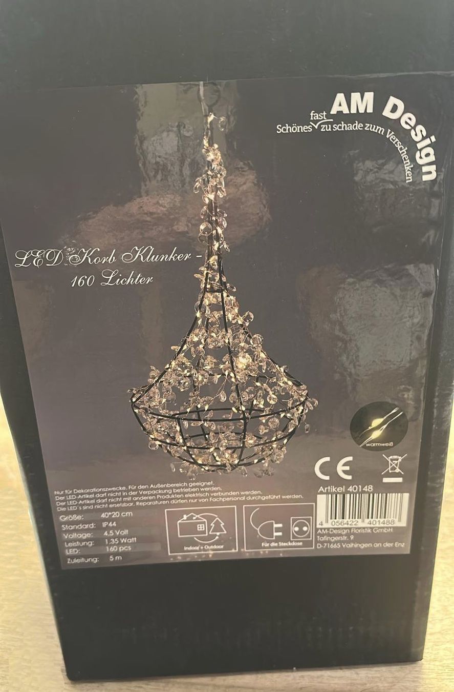 Lampade: LED Hängelampe 120 cm von AM-Design – Nuovo e nell'imballaggio originale da Chur venduto da elifornico 1