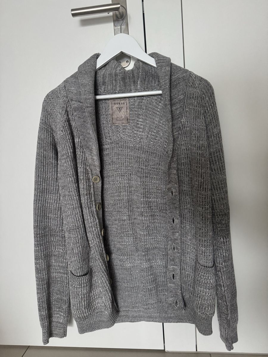 Guess Giacche: Guess Strickjacke Herren, Grösse S, Grau – Usato da Zug venduto da zla_t2vr 1