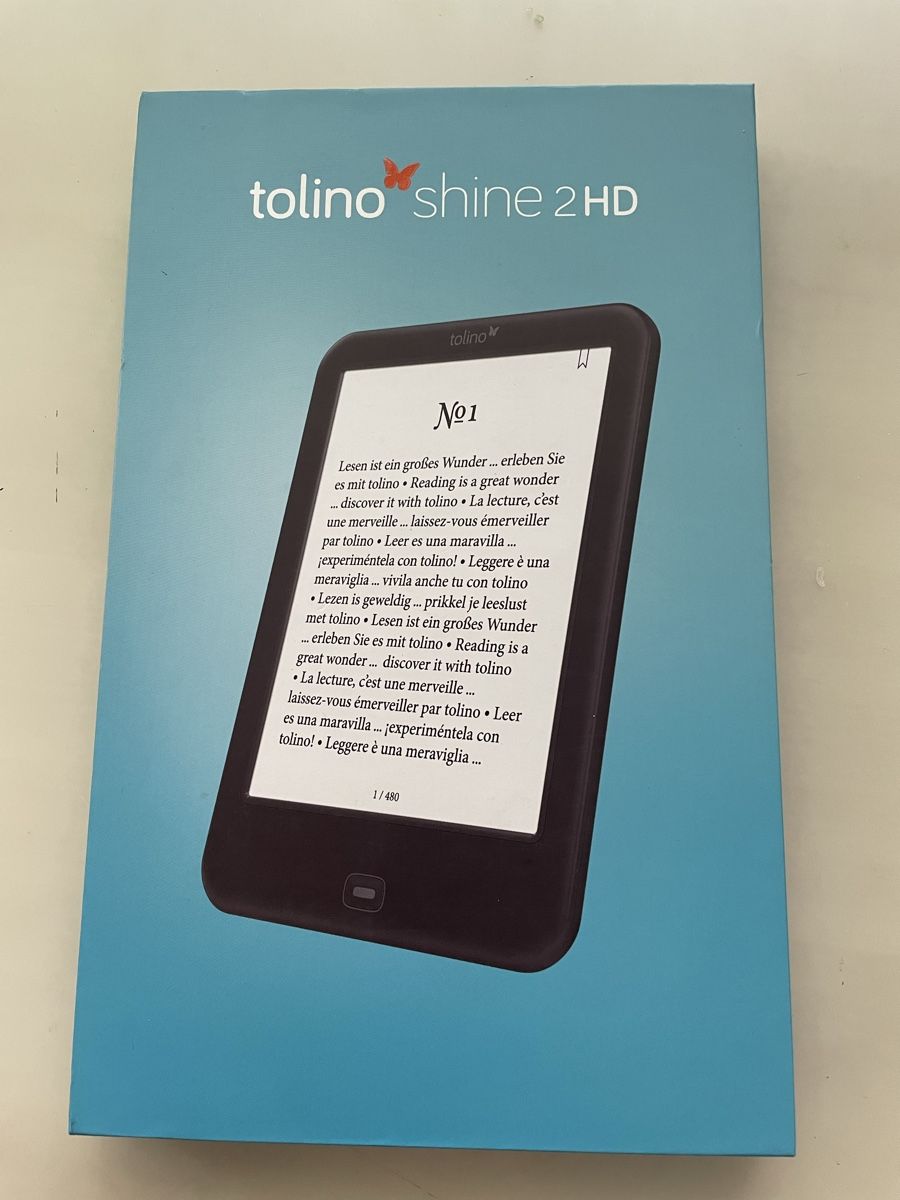 Tolino Tablettes PC: Tolino Shine 2 HD E-Reader schwarz  – Neuf (Voir description) à Sins par 77_gina_77 1