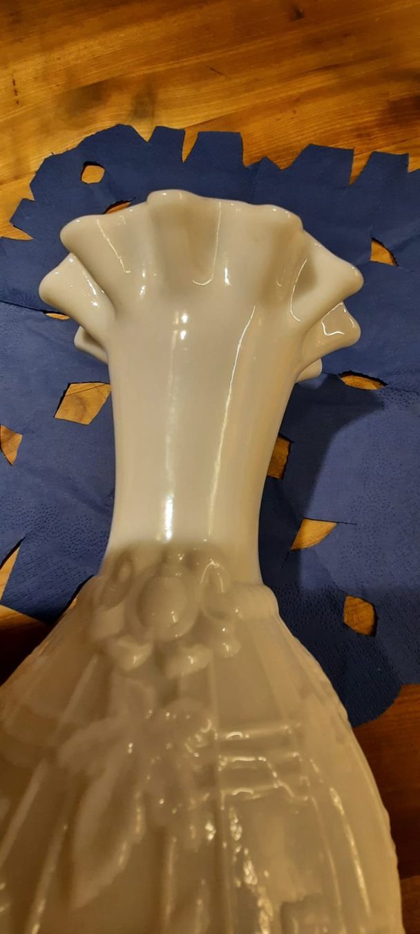 Vasi & Recipienti: Opalin - Vase weiss – Usato da Busswil BE venduto da balu37 2