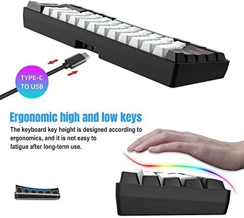 Tastiere: 60 Prozent Tastatur Maus Wireless Gaming Combo – Nuovo e nell'imballaggio originale da Hundwil venduto da pac_6jh8 4