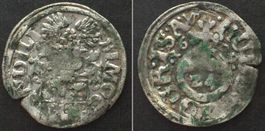 LIPPE-DETMOLD 1/24 Taler 1609, SIMON VI. Silber vz+!