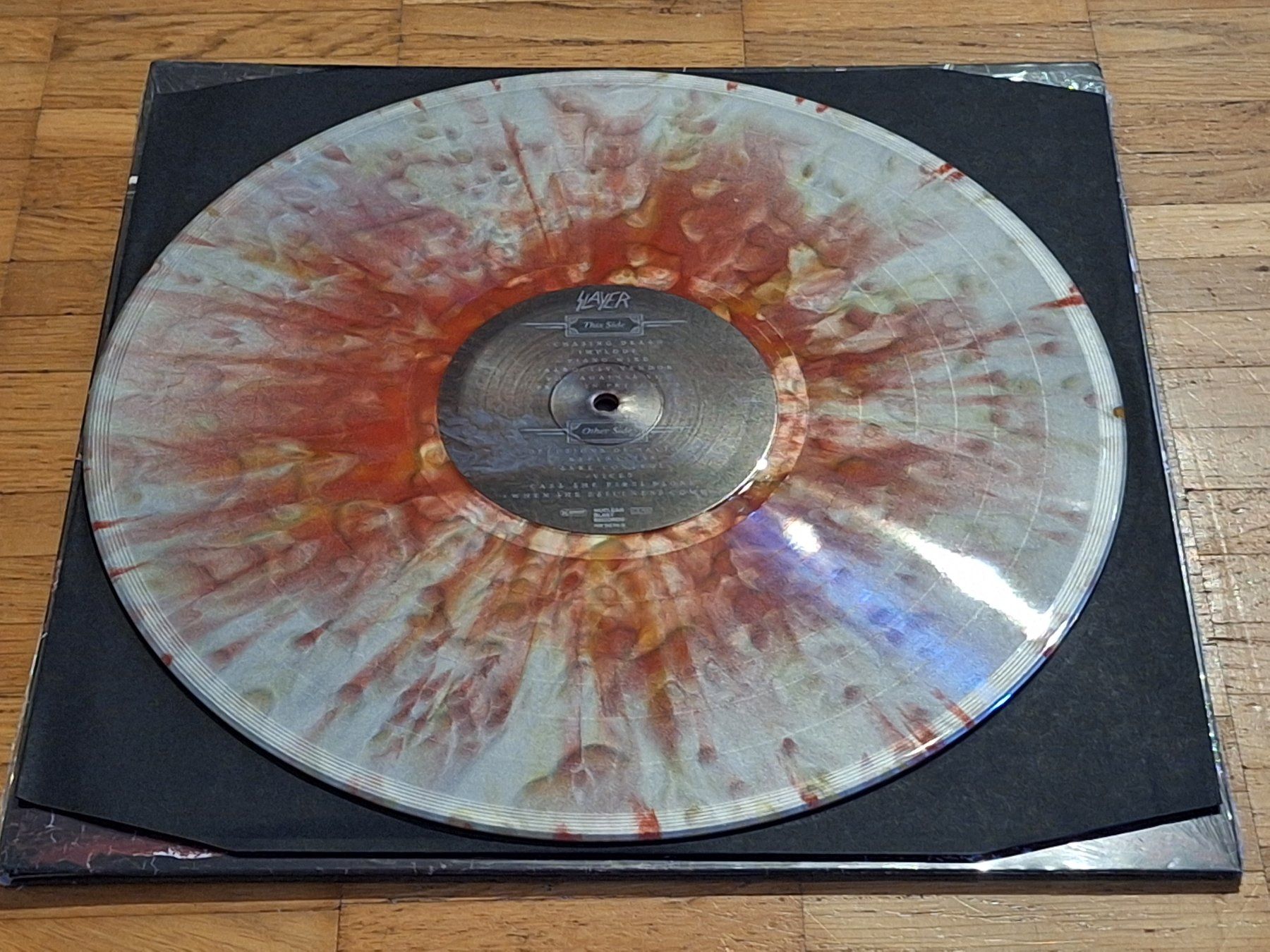 Schallplatten: Slayer, Repentless - LP Misprint Splatter Vinyl EU 2025 – Neu (gemäss Beschreibung) aus Oberentfelden von Musicud 4