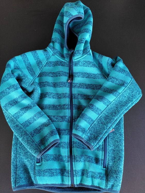 gefütterte Jacke, Kuscheljacke, Strickfleece Jakoo 140 146 (D'occasion) à Alpnachstad pour CHF
