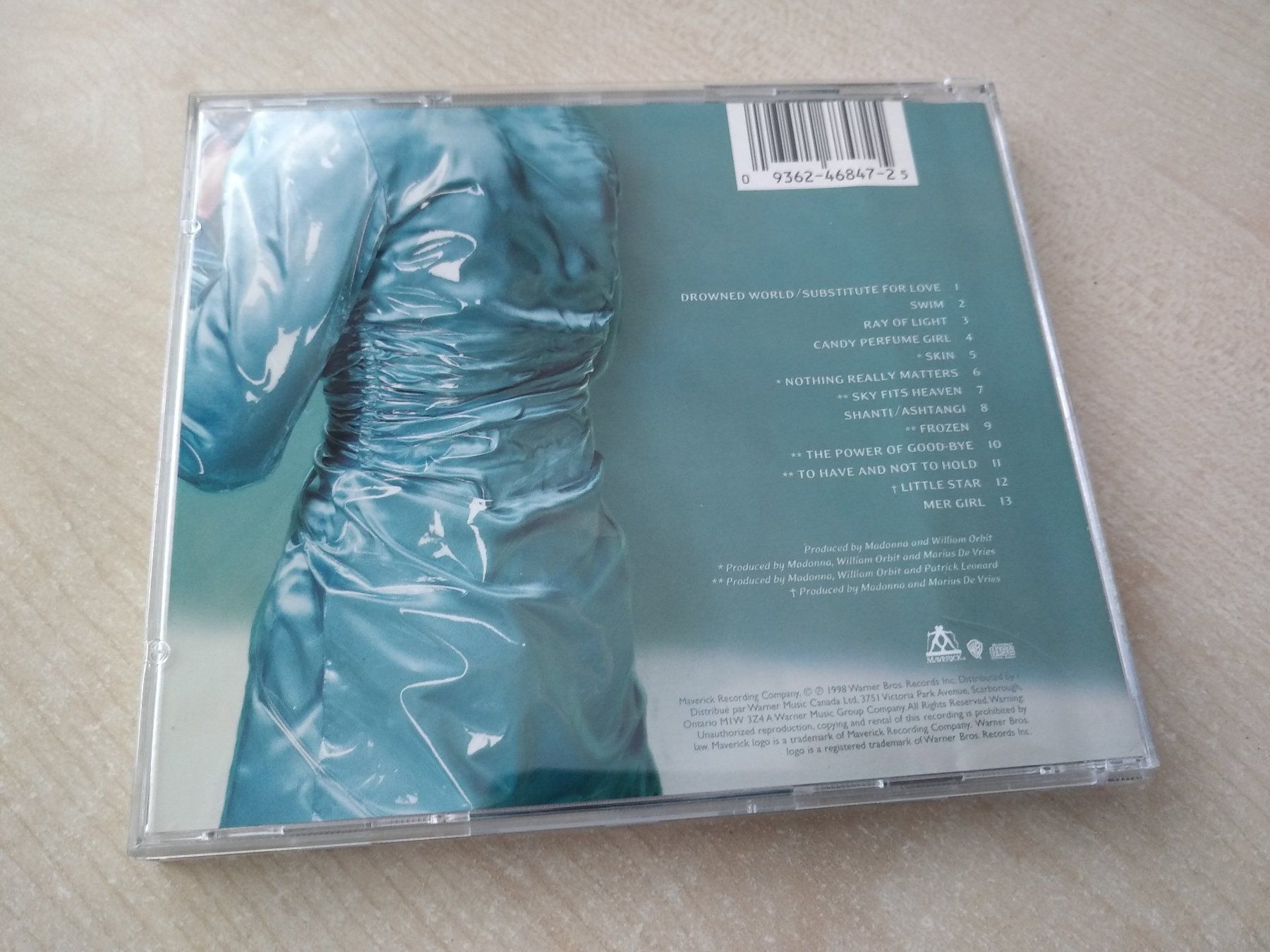 CD: Madonna - Ray of Light – Usato da Olten venduto da prusik02 2