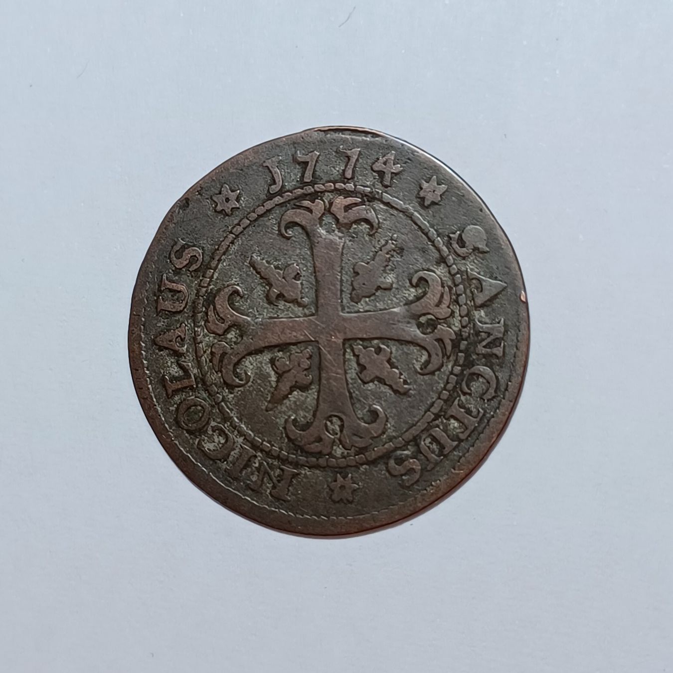 Tutti le monete: 1/2 Batzen 1774 Freiburg – Usato da Pfäffikon ZH venduto da Welt_Muenzen 1