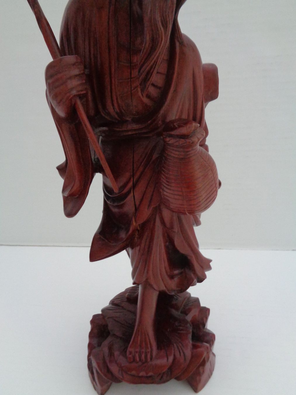 Sculptures & Statues: Chinesische Holzfigur handgeschnitzt - Mönch – D'occasion à Chur par omonia 7